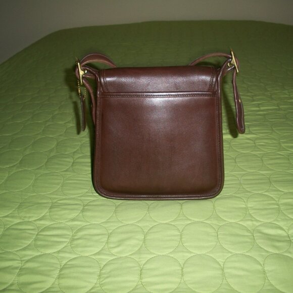 Vintage Coach 9145 Legacy Studio Flap Brown Bag - Picture 5 of 16